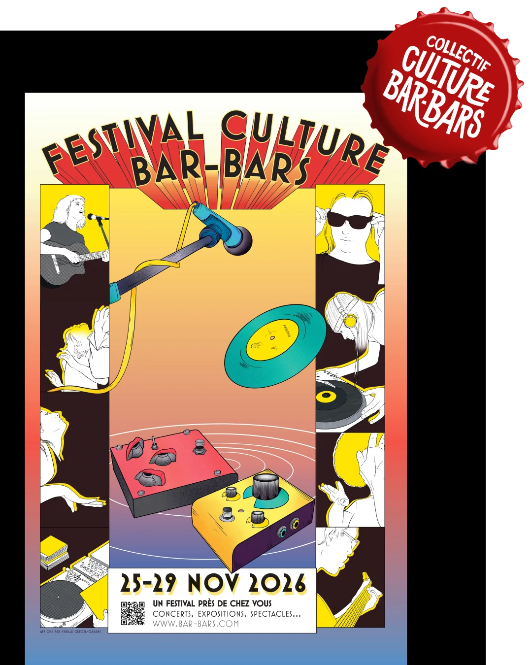 Affiche : Festival Culture Bar-Bars