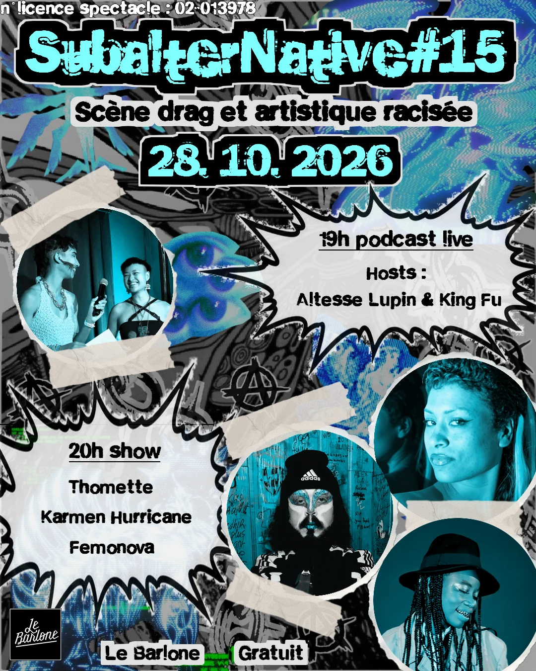 Affiche : Subalternative