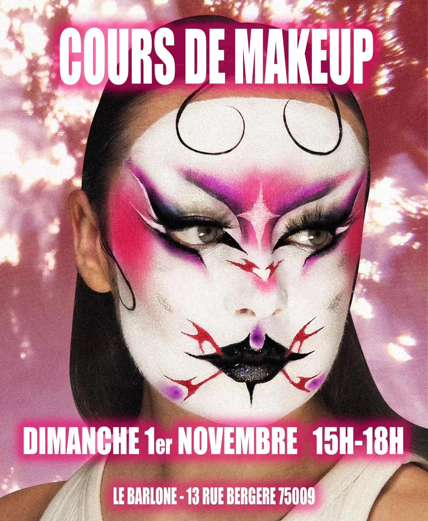 Affiche : Cours de make-up d’Aqua Tofana