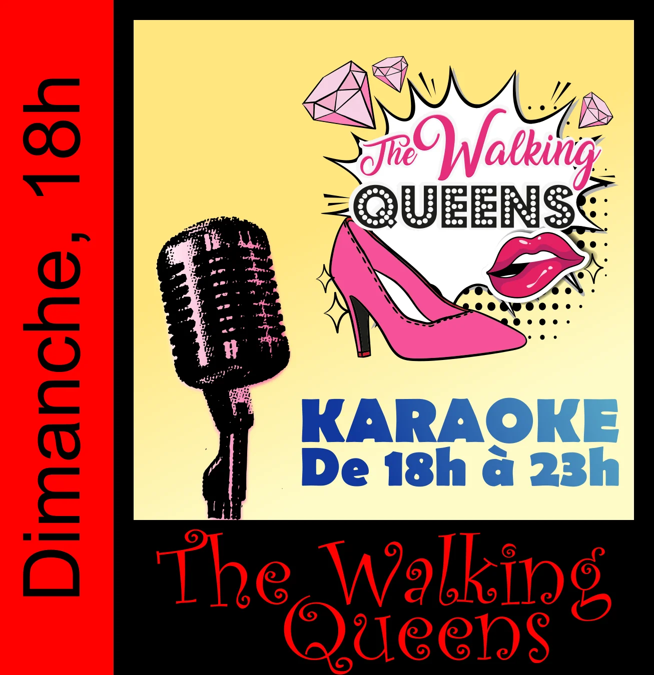 Karaoké des Walking Queens