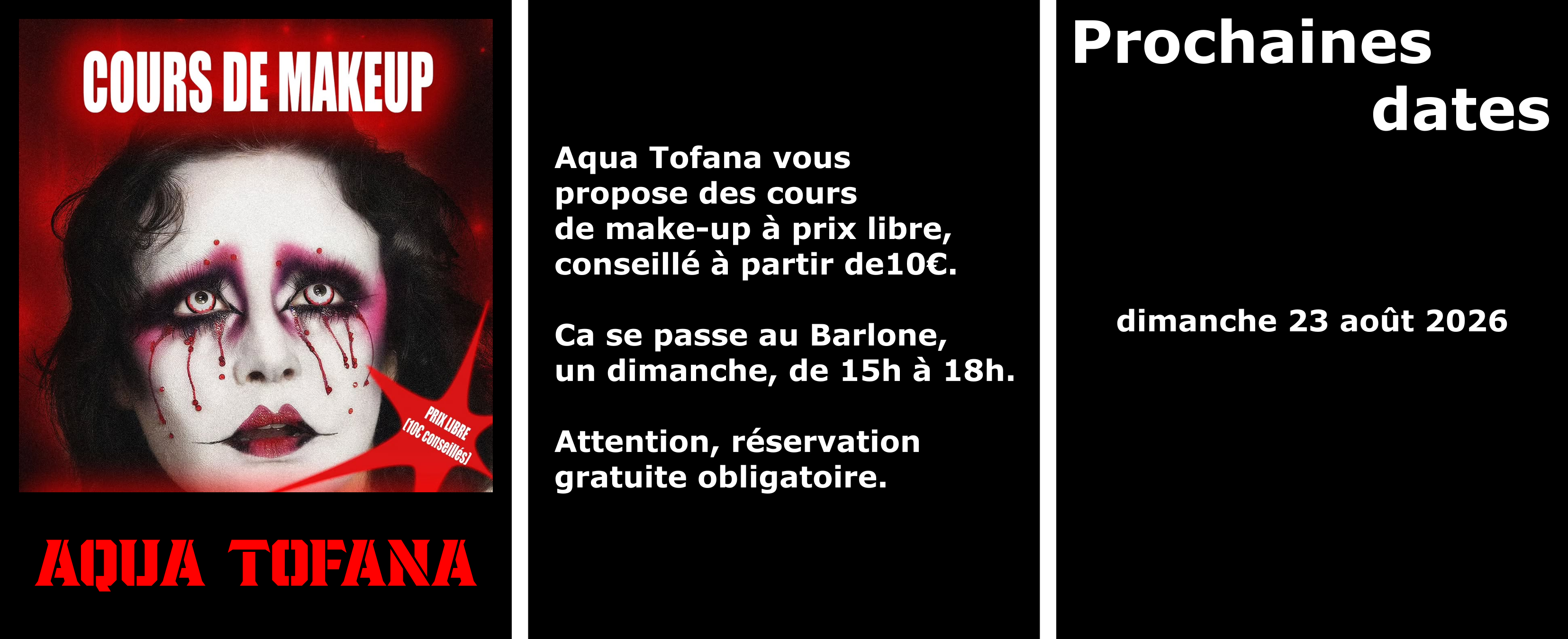 Cours de make-up