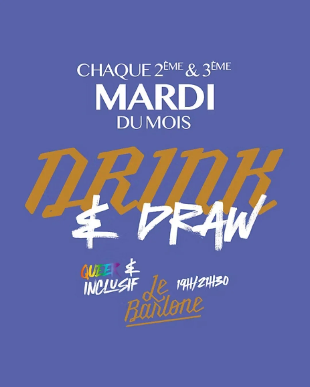 Paris est une pose – atelier dessin
