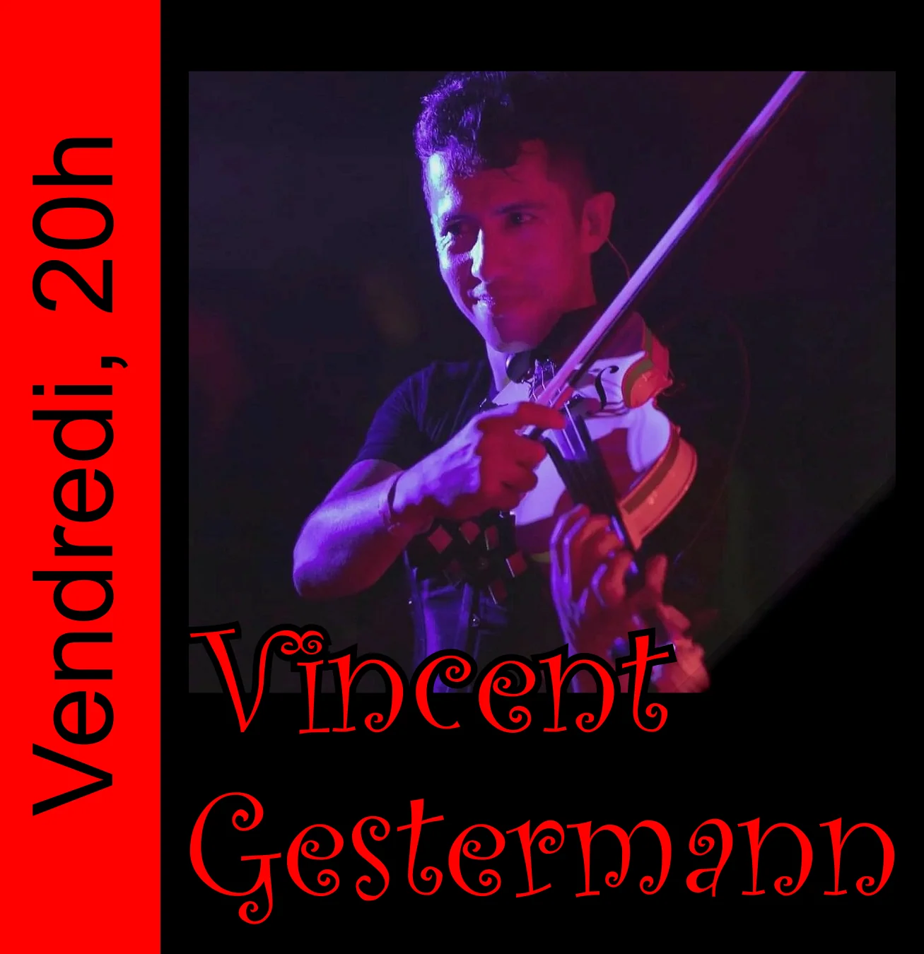 Vincent Gestermann – Culture Bar-Bars, vendredi 27 novembre 20h