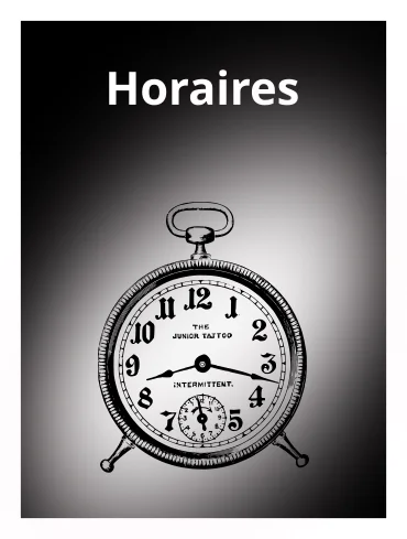 Horaires