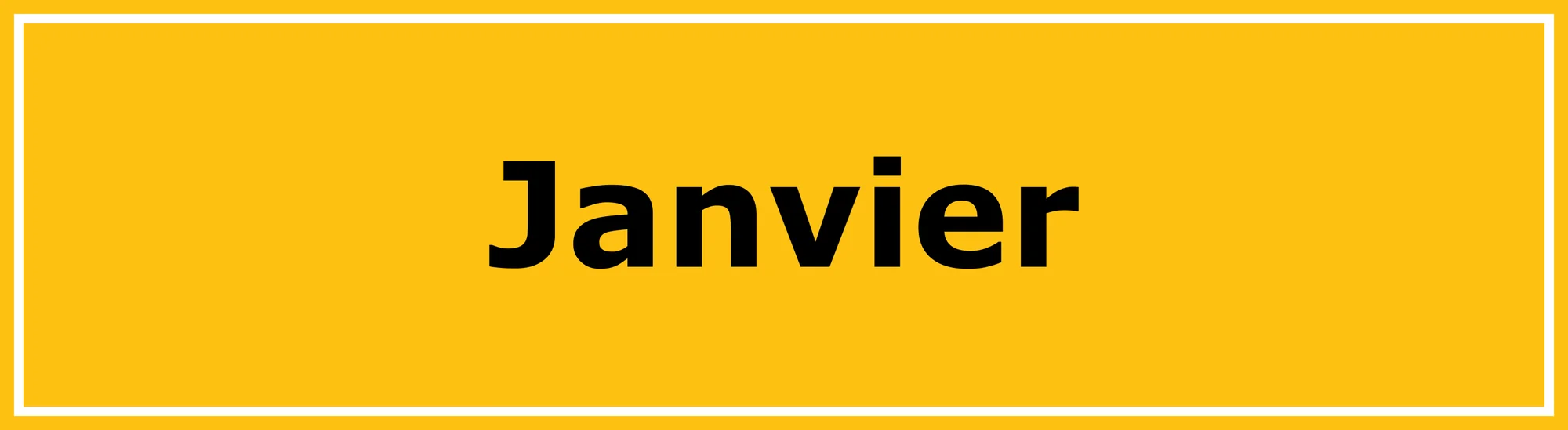 Programme de janvier 2027